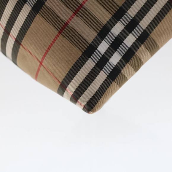 BURBERRY Nova Check Hand Bag Nylon Beige Auth ep1099 - Picture 16 of 16
